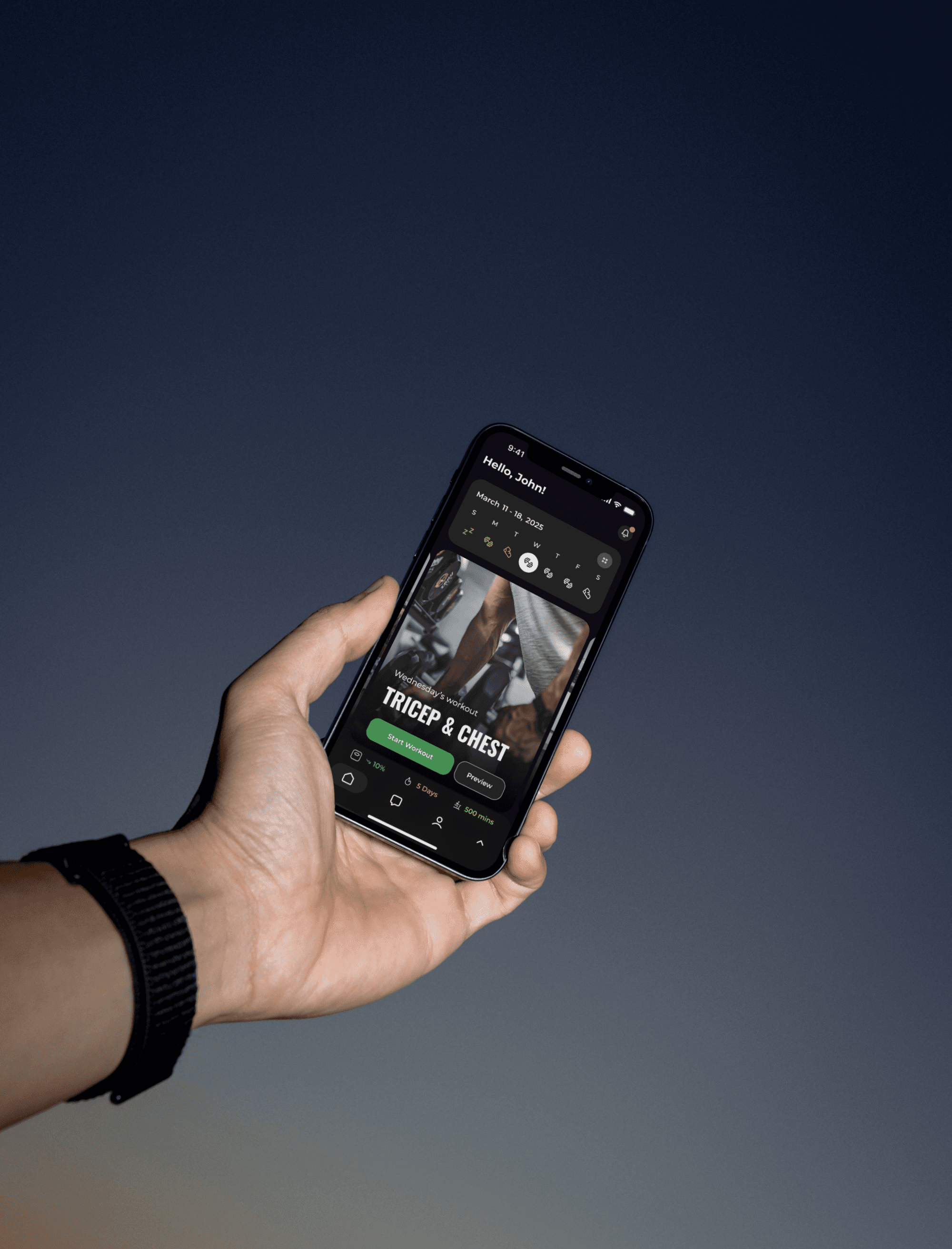 Upliftt image thumbnail with 2 iphone mockup at the center of the image.