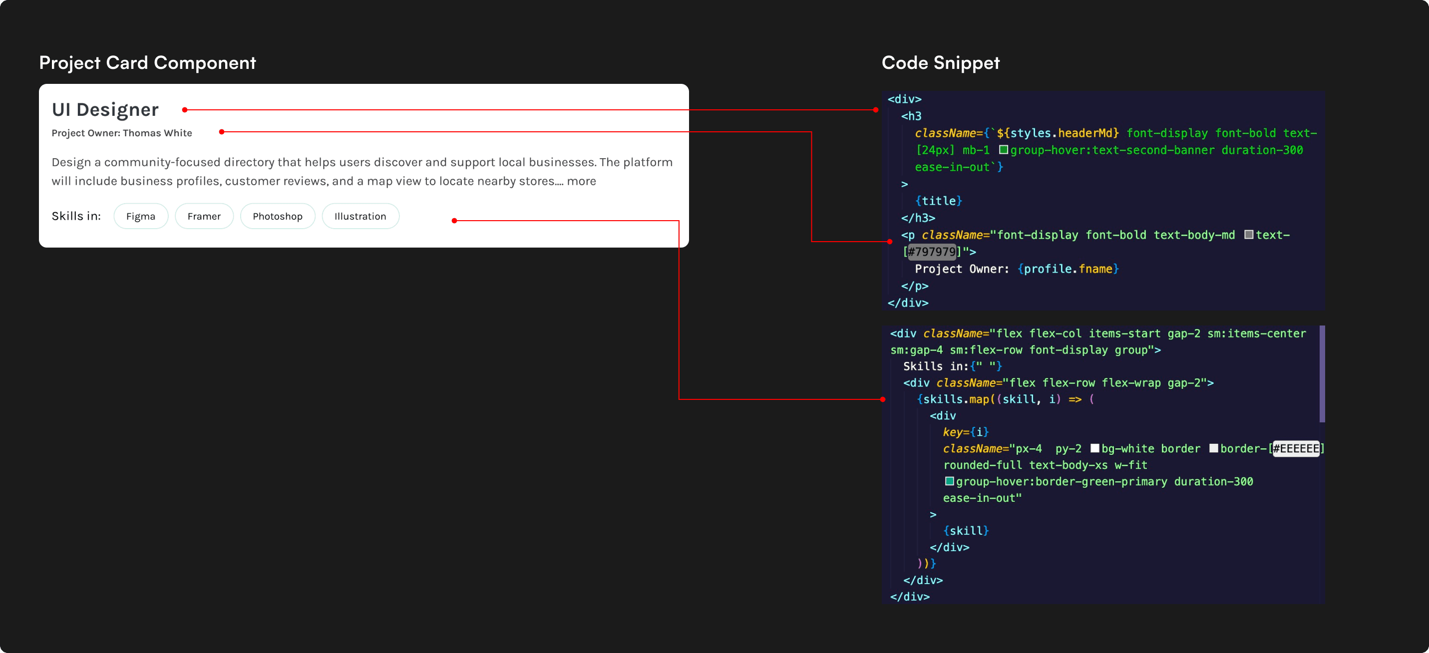 Final design of Upliftt's application