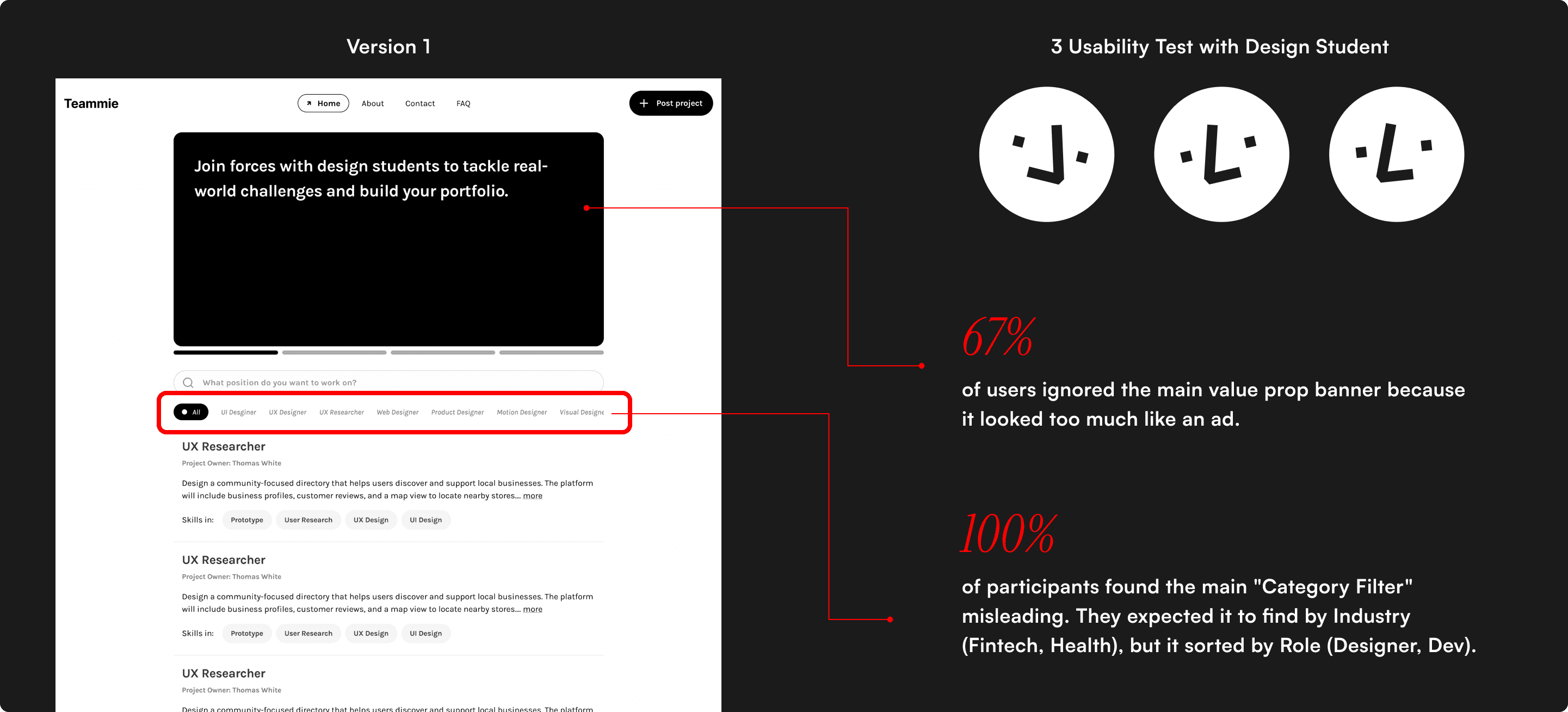 Final design of Upliftt's application