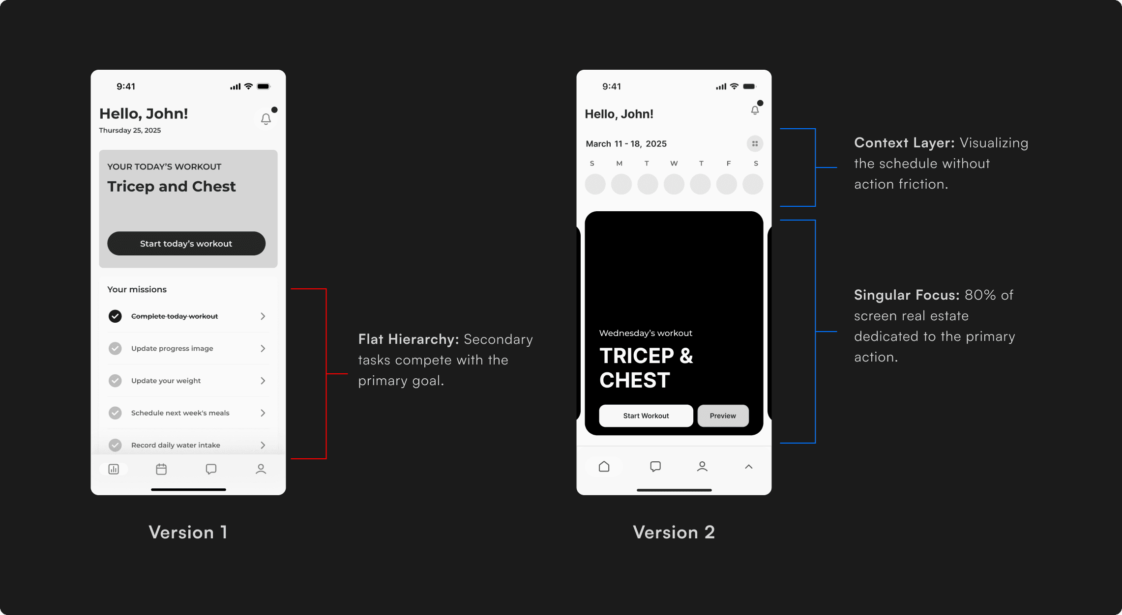 Final design of Upliftt's application