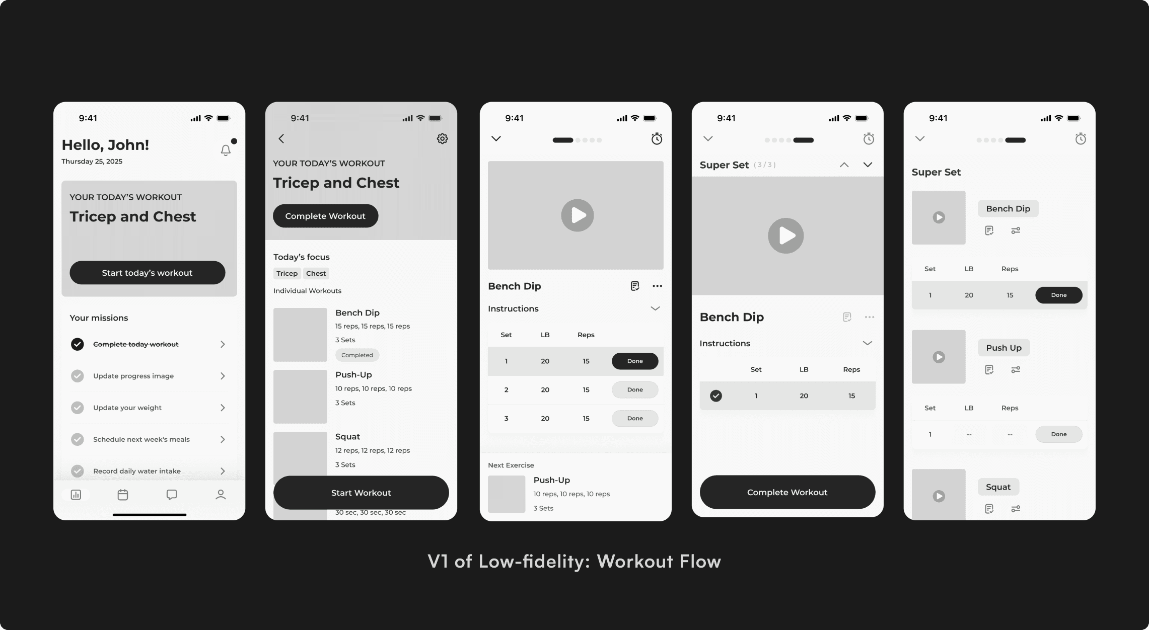 Final design of Upliftt's application